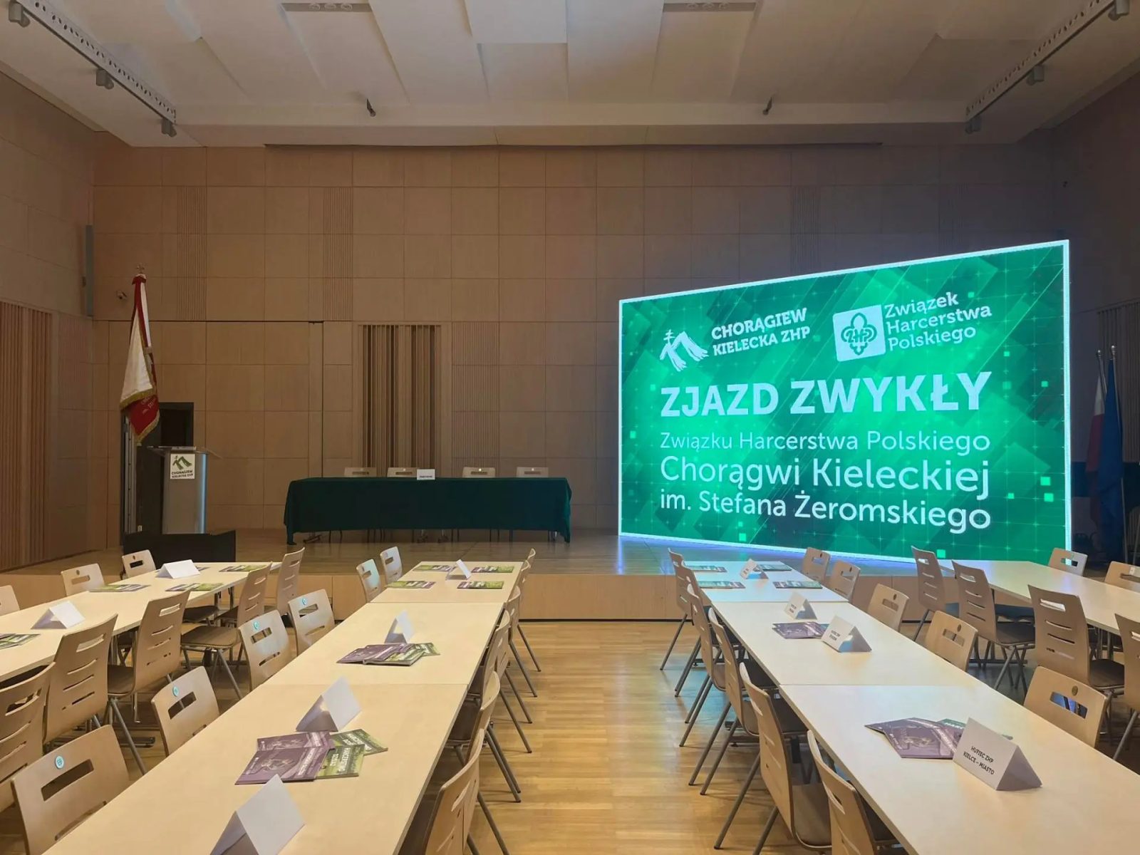 Zjazd Zwykły Związku Harcerstwa Polskiego Chorągwi Kieleckiej - realizacja Smartside Multimedia