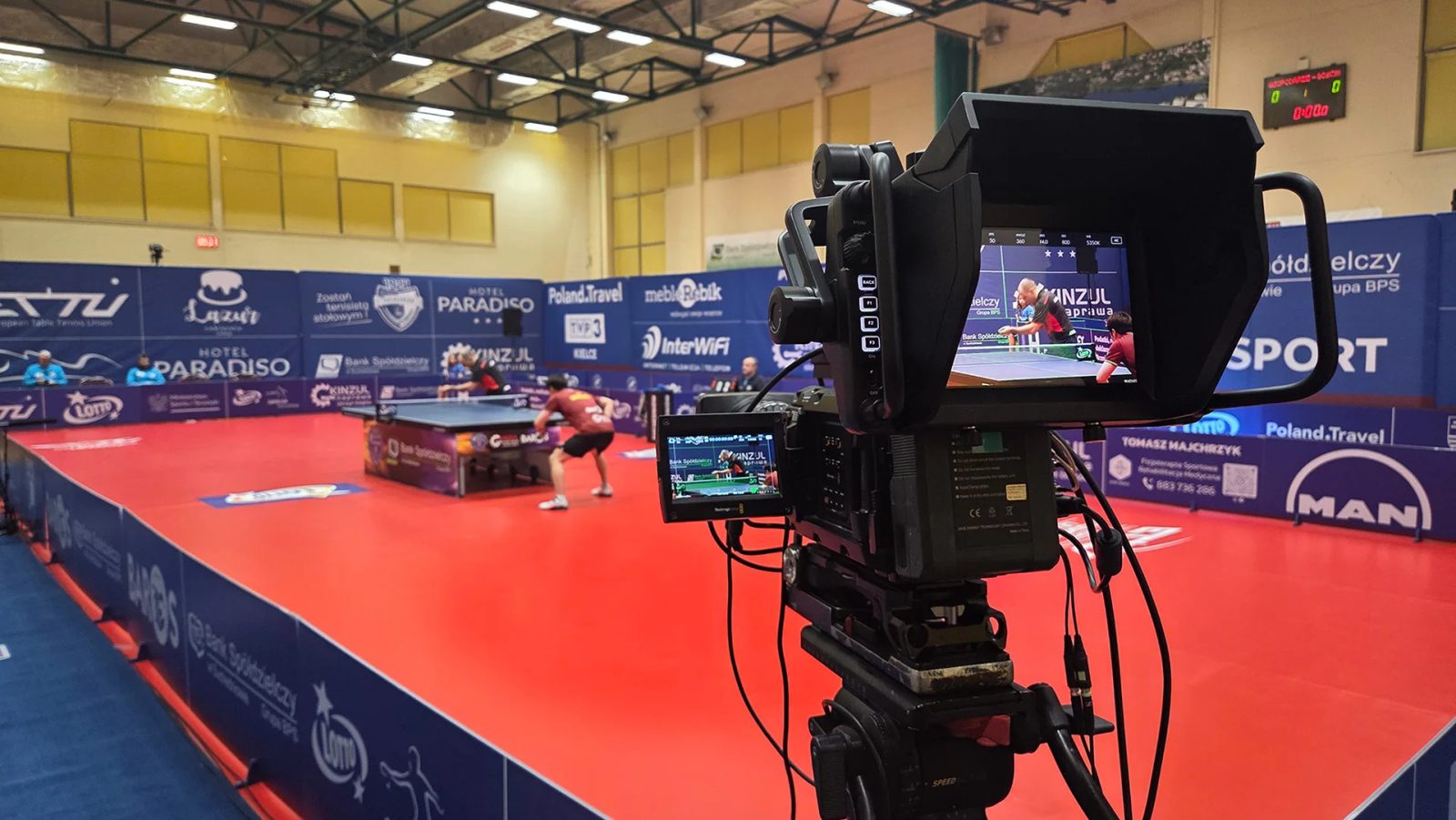 Lotto Superliga Tenisa Stołowego - realizacja Smartside Multimedia
